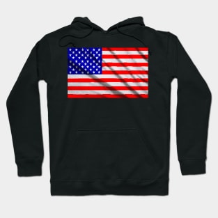 Pixel US flag Hoodie